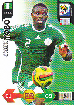 Joseph Yobo Nigeria Panini 2010 World Cup #264